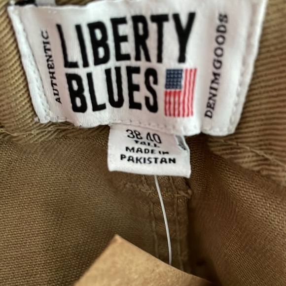 Liberty Blues Work Pants Denim Relaxed Fit‎ Tall Straight Leg Jeans - Picture 6 of 9